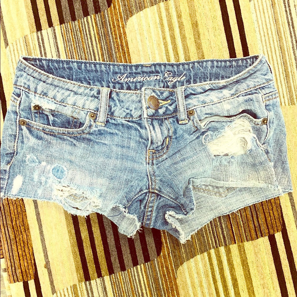 Super Short Denim Jean Shorts